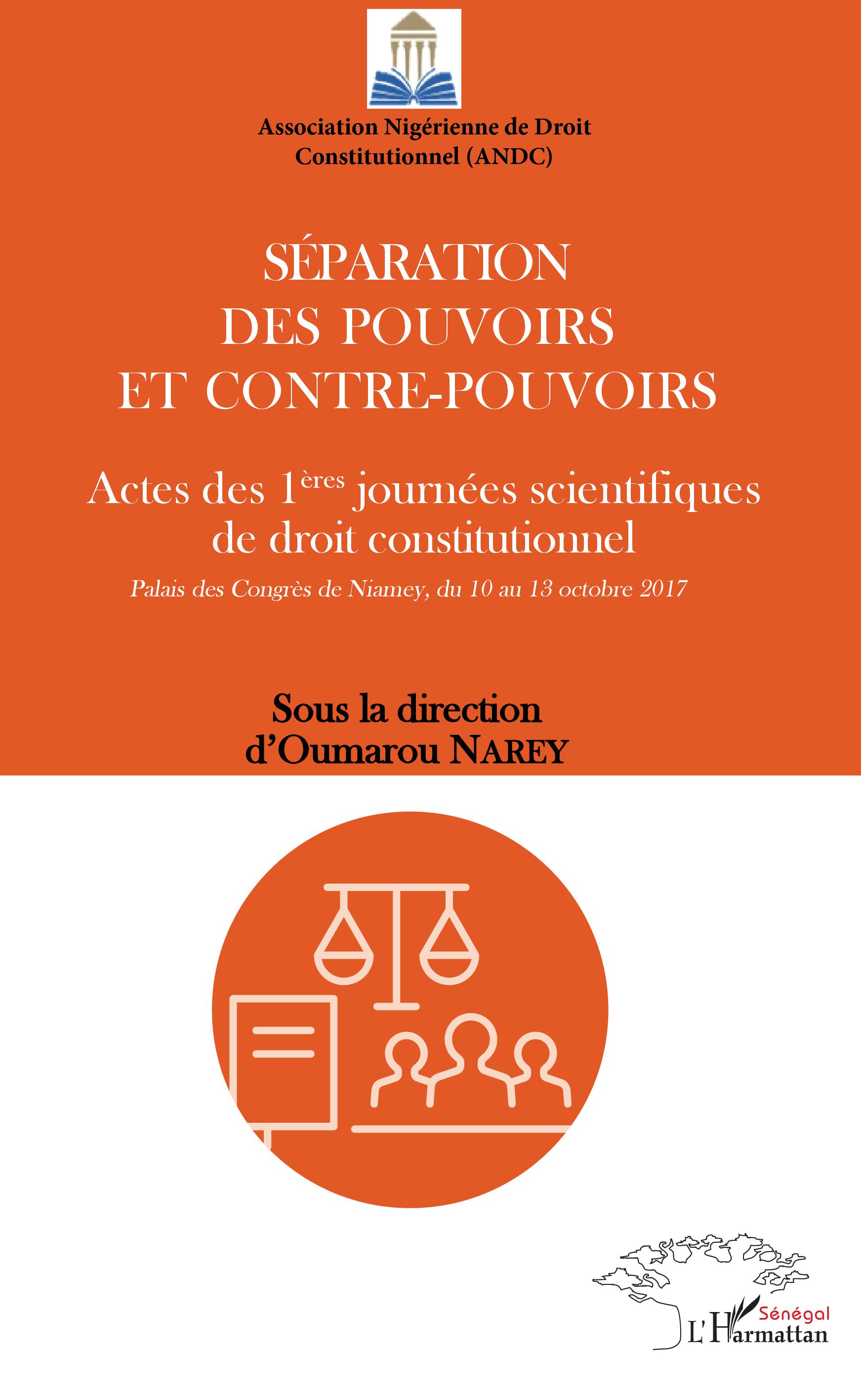 Séparation des pouvoirs et contre-pouvoirs (co-editor)
